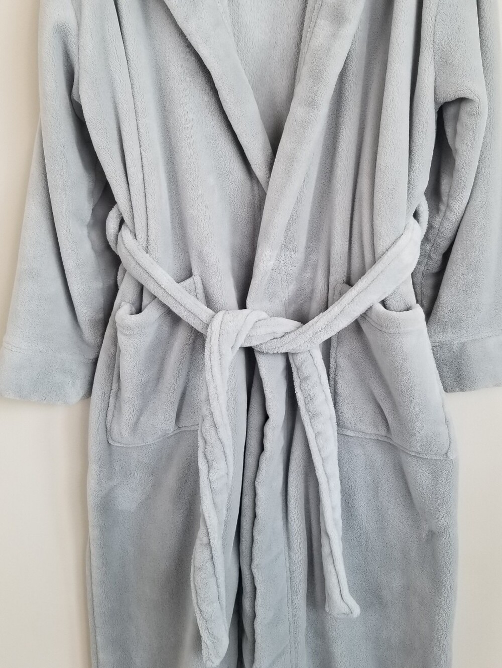 Alexander Del Rossa Fleece Robe Small - Picture 3 of 7